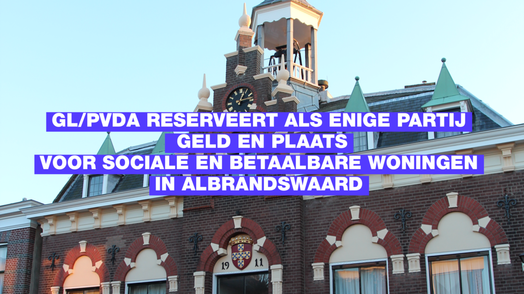 Alleen GL PvdA reserveert